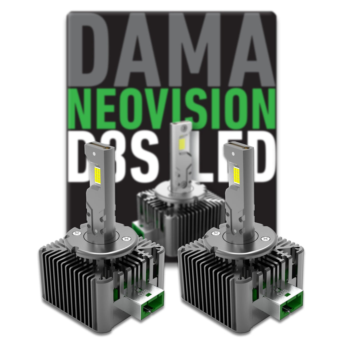 DAMA D3S NEO VISION LED Headlight Bulbs 35W 6000K | Pack of 2