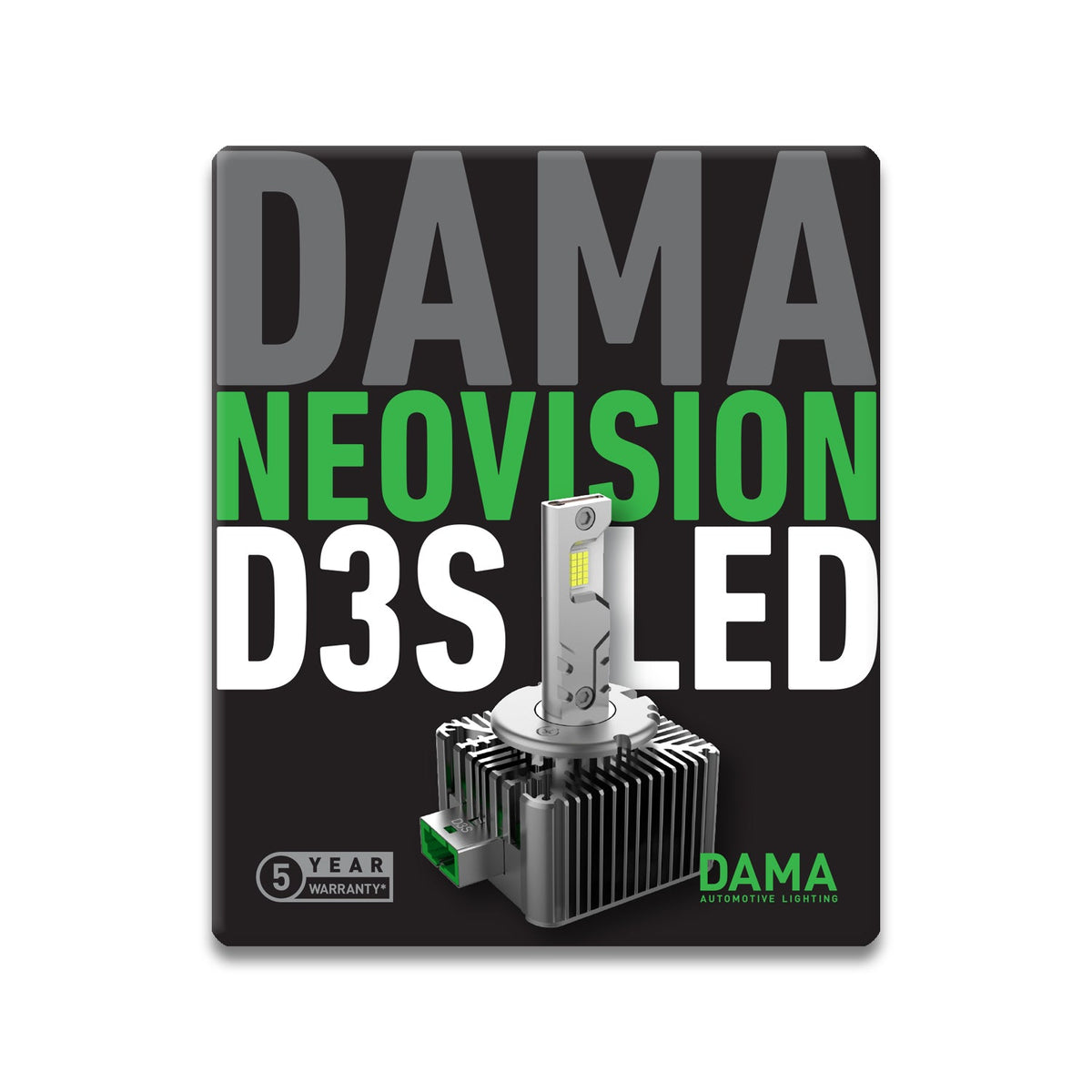 DAMA D3S NEO VISION LED Headlight Bulbs 35W 6000K | Pack of 2