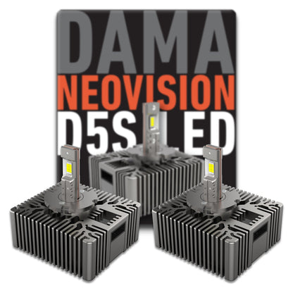 DAMA D5S NEO VISION LED Headlight Bulbs 35W 6000K | Pack of 2