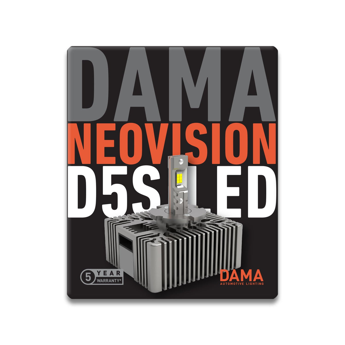 DAMA D5S NEO VISION LED Headlight Bulbs 35W 6000K | Pack of 2