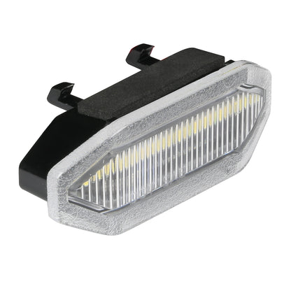 2015-2017 Ford Mustang Front Grille LED Driving Lights - 6PC (Chrome Housing/Clear Lens)