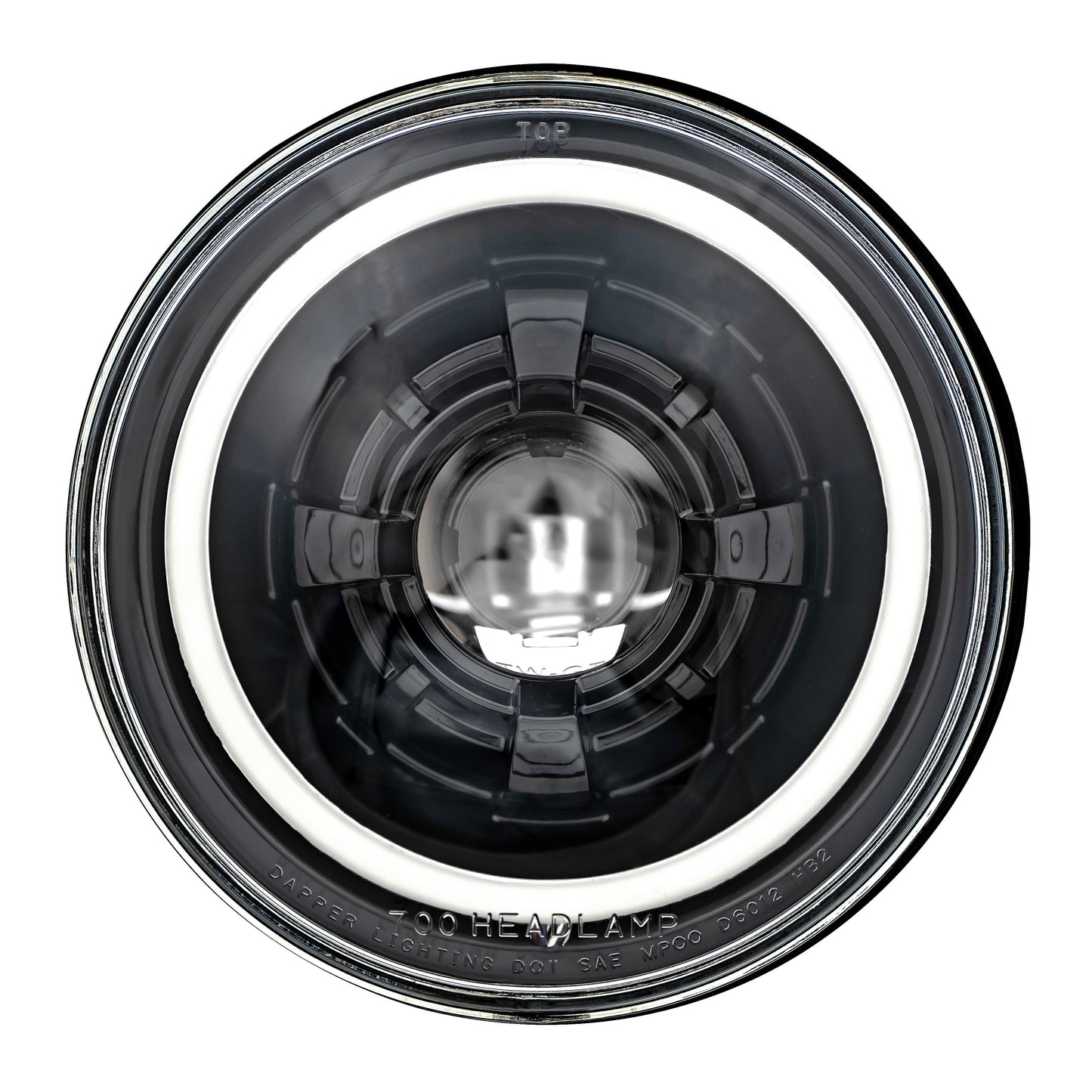Black LED Seven with HDR Switchback Halo