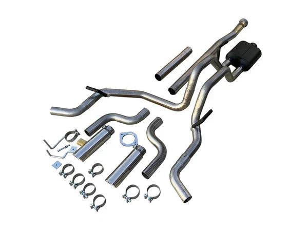 2021-2025 Ford F-150 Cat-Back Exhaust Kit for 2.7L, 3.5L, 5.0L