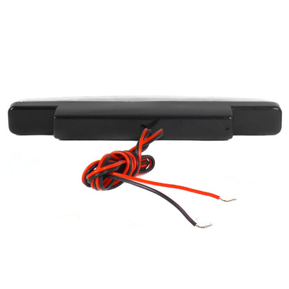 Universal 4W 8 LED 6000K Daytime Running Lights (Matte Black Housing/Clear Lens)