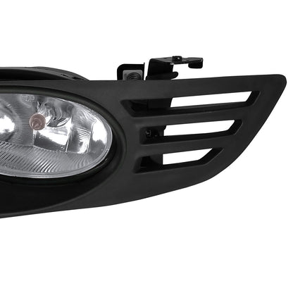2003-2005 Honda Accord Coupe H11 Fog Lights Kit (Chrome Housing/Clear Lens)