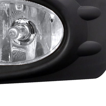 2006-2007 Honda Accord Sedan H11 Fog Lights Kit (Chrome Housing/Clear Lens)