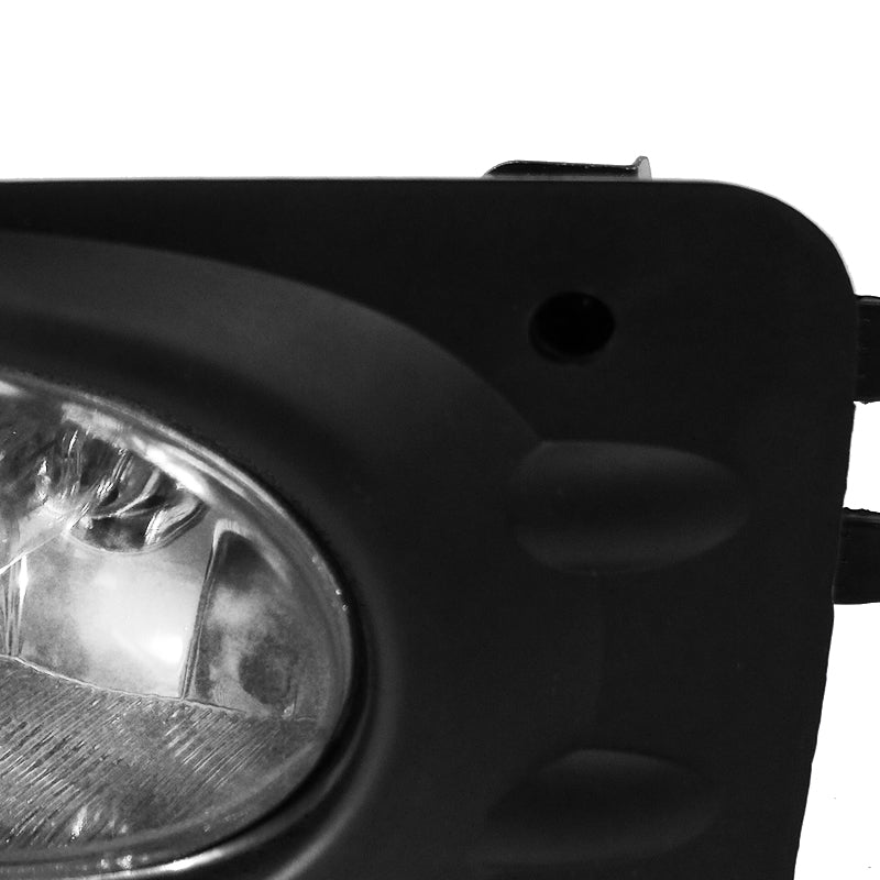2006-2007 Honda Accord Sedan H11 Fog Lights Kit (Chrome Housing/Clear Lens)