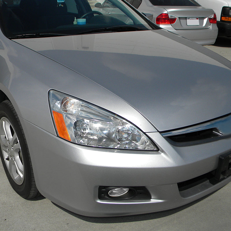 2006-2007 Honda Accord Sedan H11 Fog Lights Kit (Chrome Housing/Clear Lens)