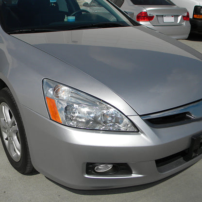 2006-2007 Honda Accord Sedan H11 Fog Lights Kit (Chrome Housing/Clear Lens)