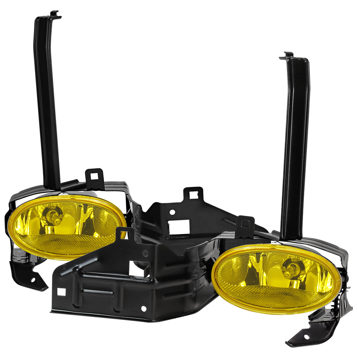 2008-2010 Honda Accord 2DR Coupe H11 Fog Lights Kit (Chrome Housing/Smoked Lens)