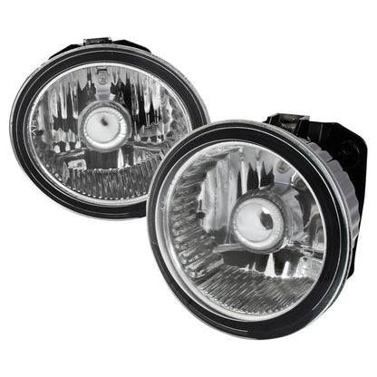2002-2006 Nissan Altima/Murano Infiniti FX35/FX45 9006 HB4 12V/55W Fog Lights Kit (Chrome Housing/Clear Lens)