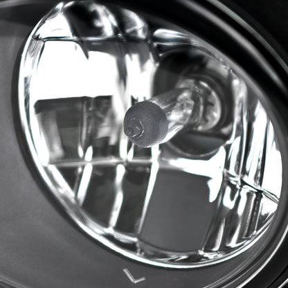2007-2009 Nissan Altima Sedan H11 Fog Lights Kit (Chrome Housing/Clear Lens)