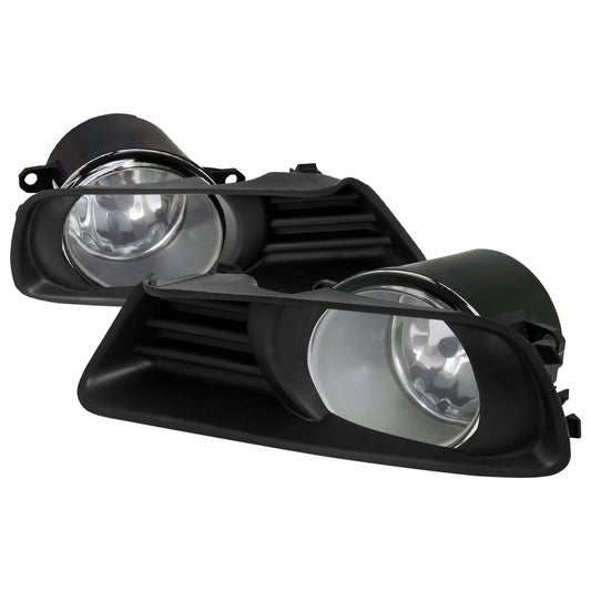 2007-2009 Toyota Camry H11 Fog Lights Kit (Chrome Housing/Clear Lens)