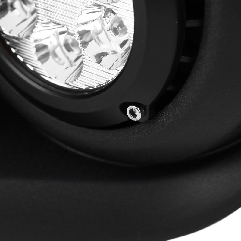 2015-2018 GMC Canyon 6-LED Fog Lights Kit (Chrome Housing/Clear Lens)