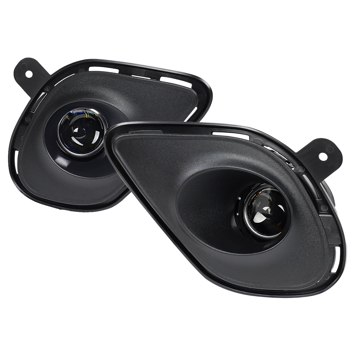 2015-2020 Dodge Charger H11 Projector Fog Lights Kit (Chrome Housing/Clear Lens)
