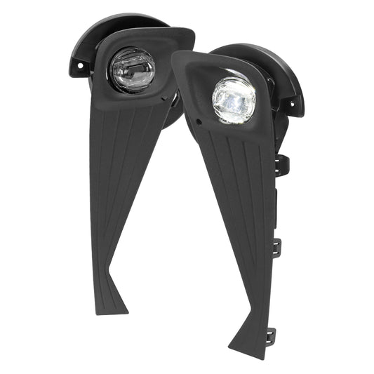 2020-2021 Toyota C-HR LED Fog Light Kit (Chrome Housing/Clear Lens)