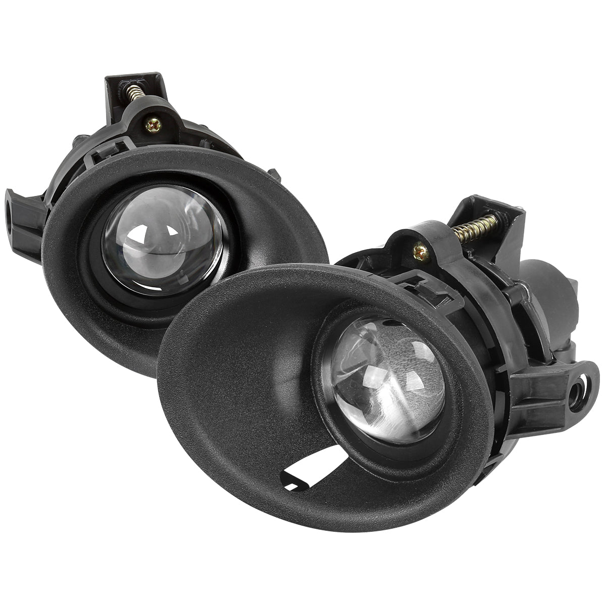 2014-2015 Chevrolet Camaro 3.6L V6 12V/55W H11 Projector Fog Lights Kit (Chrome Housing/Clear Lens)
