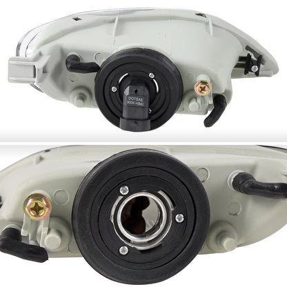2002-2008 Toyota Solara/Camry/Corolla 9006 Fog Lights Kit (Chrome Housing/Smoked Lens)