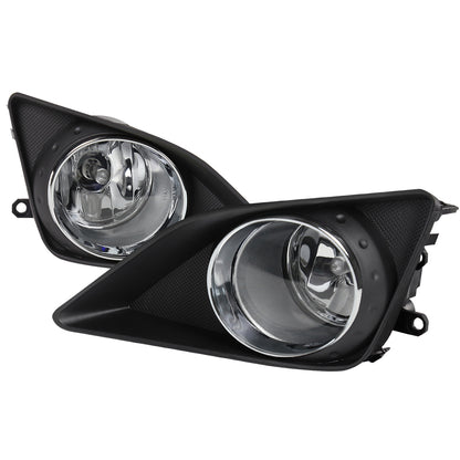 2009-2010 Toyota Corolla H11 Fog Lights Kit (Chrome Housing/Clear Lens)