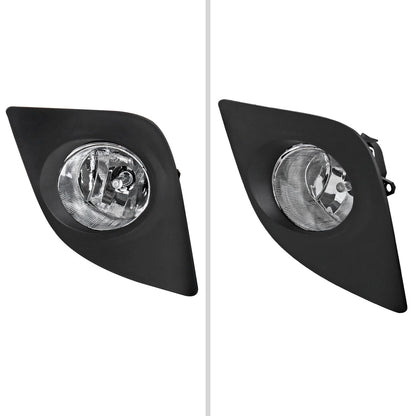 2014-2016 Toyota Corolla H16 Fog Lights Kit (Chrome Housing/Clear Lens)