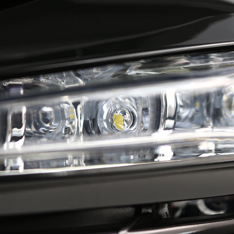 2017-2018 Toyota Corolla LED Fog Lights Kit (Chrome Housing/Clear Lens)