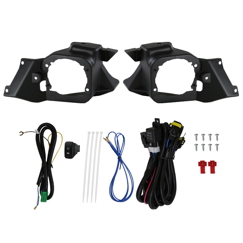2012-2014 Honda CR-V H11 Fog Lights Kit (Chrome Housing/Clear Lens)