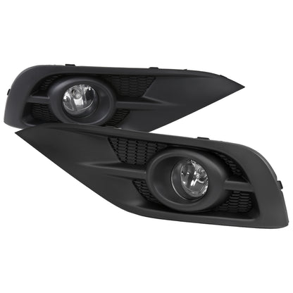 2012-2014 Honda CR-V H11 Fog Lights Kit (Chrome Housing/Clear Lens)