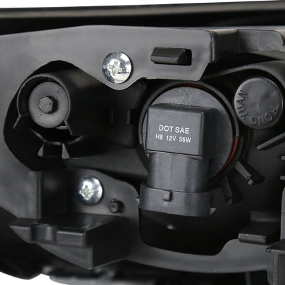 2017-2018 Honda CR-V H8 Fog Lights w/ Switch & Wiring Harness (Chrome Housing/Clear Lens)