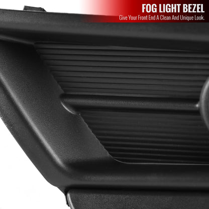 2017-2018 Honda CR-V 12V/35W H8 Fog Lights Kit (Chrome Housing/Clear Lens)