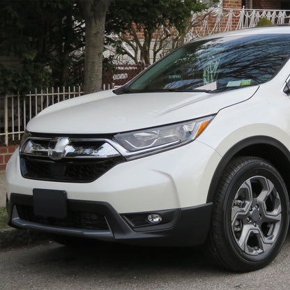 2017-2018 Honda CR-V 12V/35W H8 Fog Lights Kit (Chrome Housing/Clear Lens)