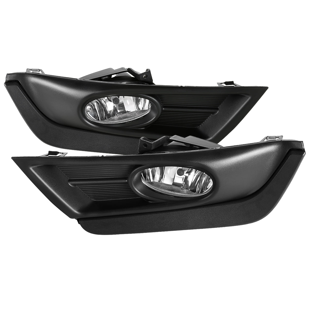 2017-2018 Honda CR-V 12V/35W H8 Fog Lights Kit (Chrome Housing/Clear Lens)