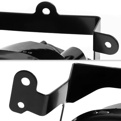 2006-2008 Honda Civic Coupe H11 Fog Lights Kit (Chrome Housing/Smoked Lens)