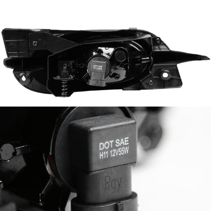 2009-2011 Honda Civic Coupe H11 Fog Lights Kit (Chrome Housing/Smoked Lens)