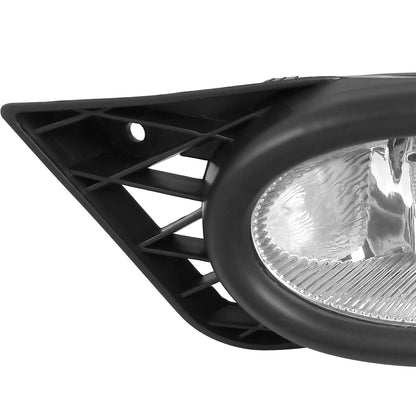 2009-2011 Honda Civic Sedan H11 Fog Lights Kit (Chrome Housing/Clear Lens)