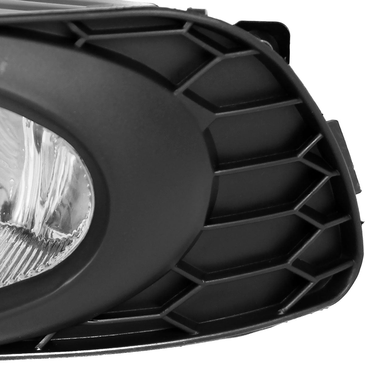 2012 Honda Civic Sedan H11 Fog Lights Kit (Chrome Housing/Clear Lens)