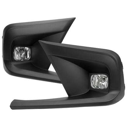 2022-2023 Honda Civic Sedan/Hatchback H8 Bumper Fog Lights Kit (Chrome Housing/Clear Lens)