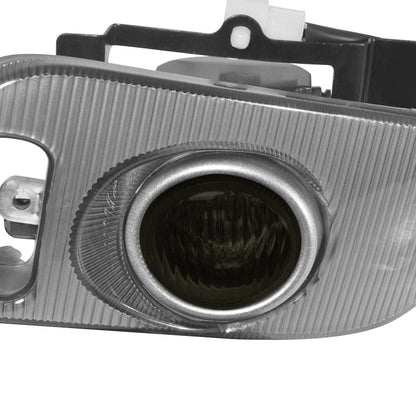 1992-1995 Honda Civic Coupe/Hatchback H3 Fog Lights Kit (Chrome Housing/Smoked Lens)