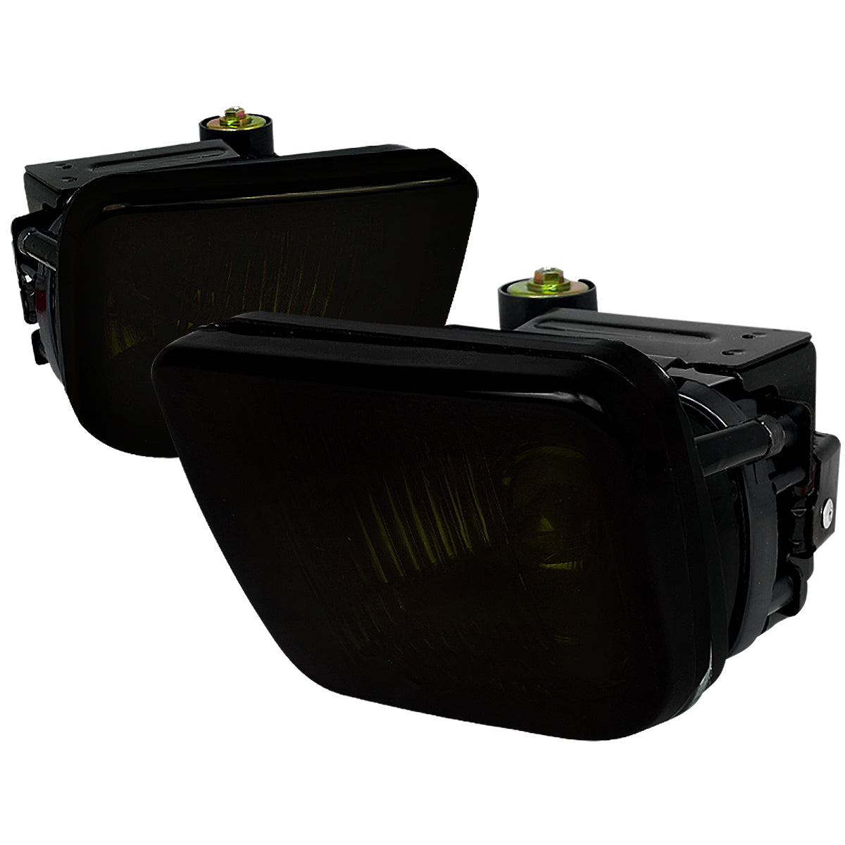 1996-1998 Honda Civic H3 Fog Lights Kit (Chrome Housing/Smoked Lens)