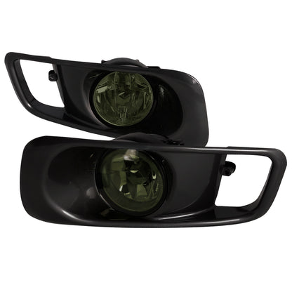 1999-2000 Honda Civic H3 Fog Lights Kit (Chrome Housing/Smoked Lens)