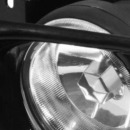 1999-2000 Honda Civic H3 Fog Lights Kit (Chrome Housing/Clear Lens)