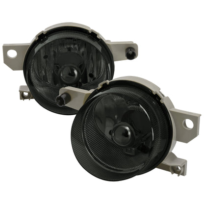 1993-1997 Honda Civic Del Sol Fog Lights (Chrome Housing/Smoked Lens)