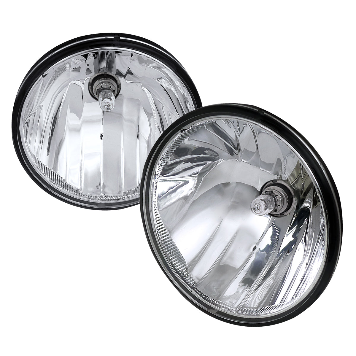 2007-2014 GMC Yukon/Yukon XL Chevrolet Suburban/Tahoe H16 Fog Lights Kit (Chrome Housing/Clear Lens)