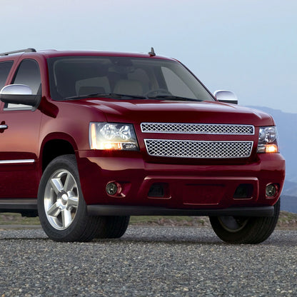 2007-2014 GMC Yukon/Yukon XL Chevrolet Suburban/Tahoe H16 Fog Lights Kit (Chrome Housing/Smoked Lens)