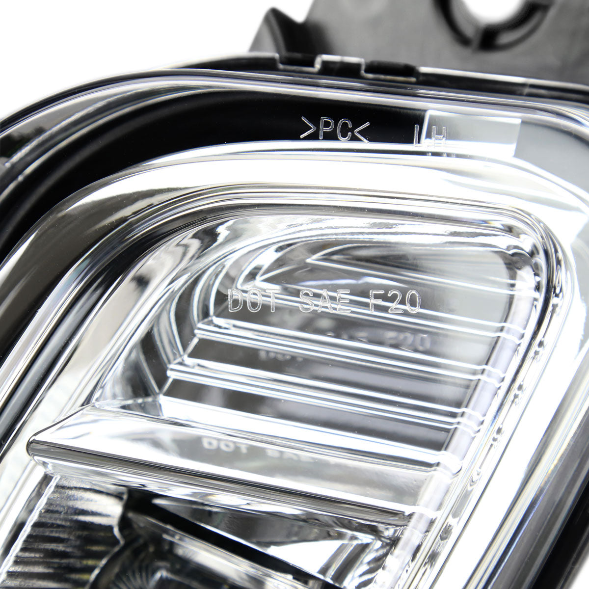 2020-2022 Ford Escape LED Fog Lights Kit (Chrome Housing/Clear Lens)