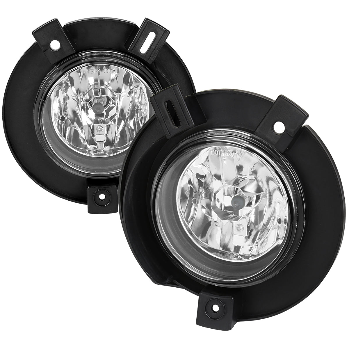 2002-2005 Ford Explorer H10 Fog Lights (Chrome Housing/Clear Lens)