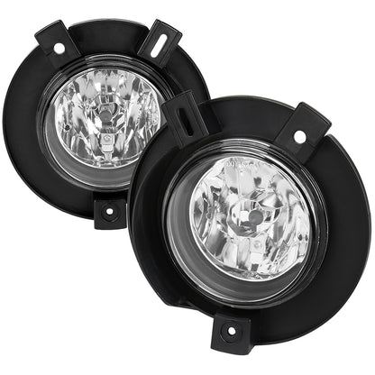 2002-2005 Ford Explorer H10 Fog Lights (Chrome Housing/Clear Lens)