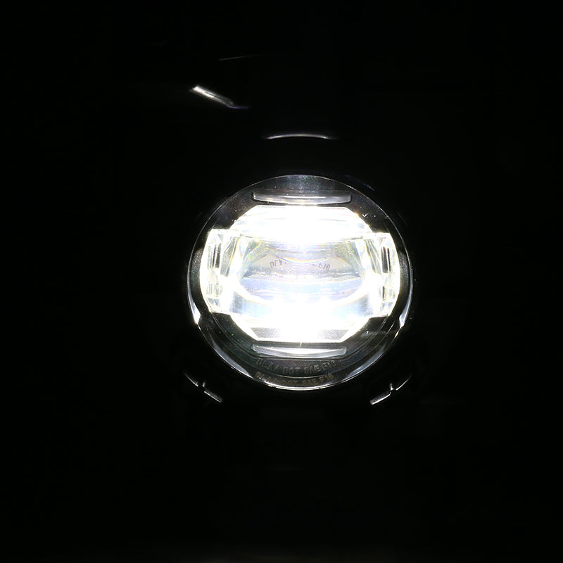 2011-2015 Ford Explorer 6500K SMD LED Projector Fog Lights Kit (Chrome Housing/Clear Lens)