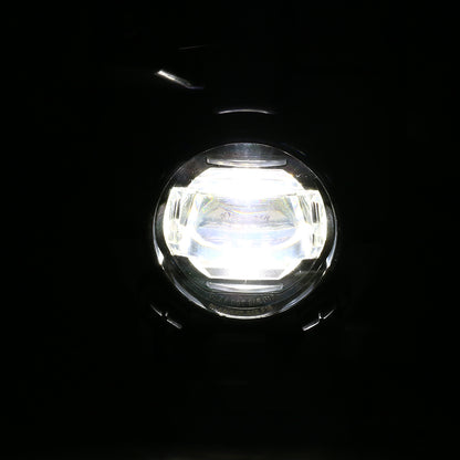 2011-2015 Ford Explorer 6500K SMD LED Projector Fog Lights Kit (Chrome Housing/Clear Lens)