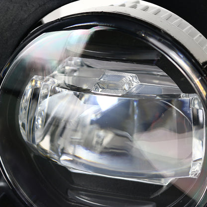 2011-2015 Ford Explorer 6500K SMD LED Projector Fog Lights Kit (Chrome Housing/Clear Lens)