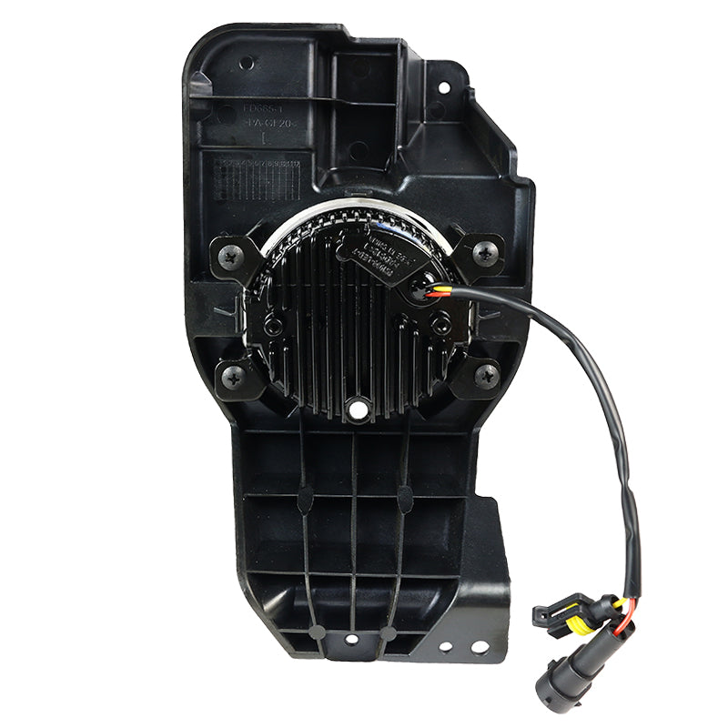 2011-2015 Ford Explorer 6500K SMD LED Projector Fog Lights Kit (Chrome Housing/Clear Lens)